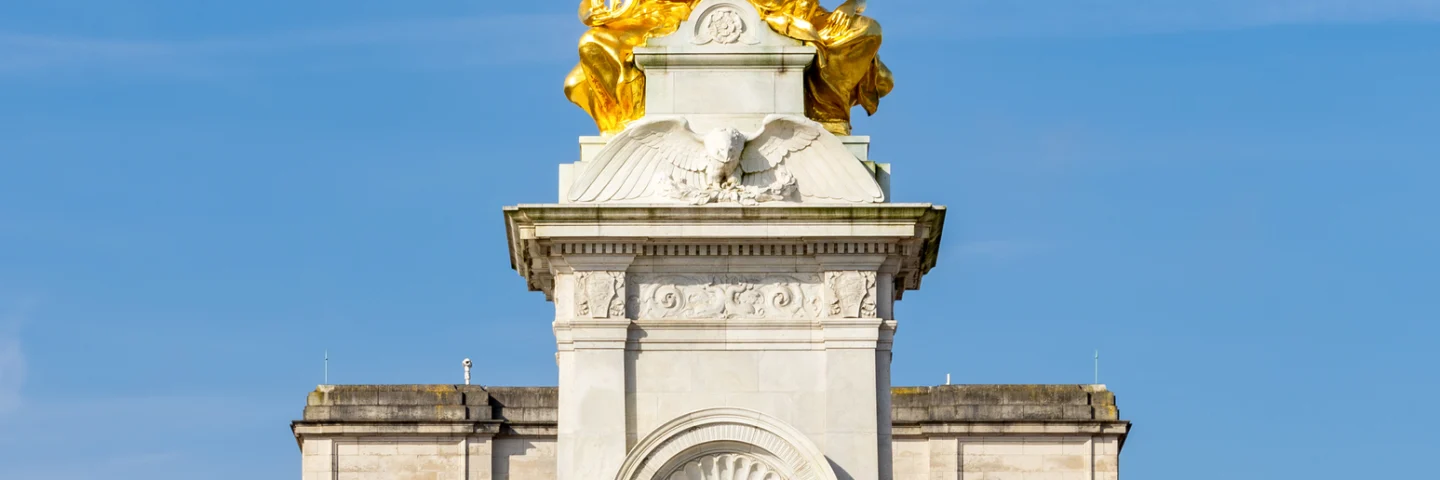 Victoria memorial in London, UK