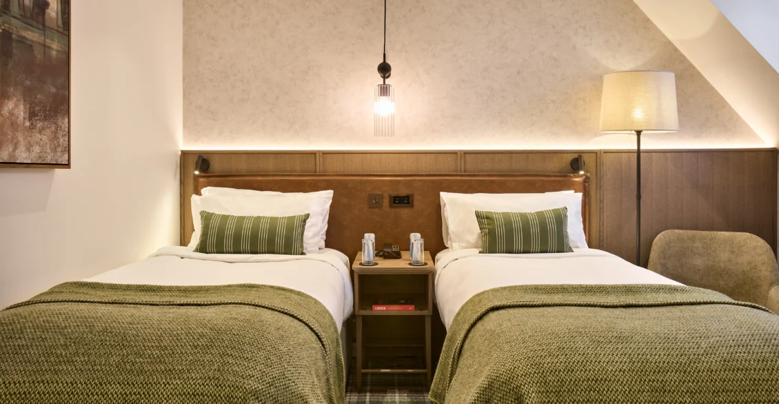 Superior Twin Room at Guild Hotel Bloomsbury