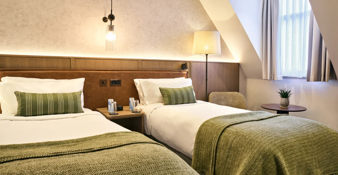Superior Twin Room at Guild Hotel Bloomsbury